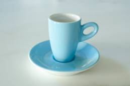 Aqua Espresso Cup And Saucer-826